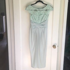 ASOS lime green dress